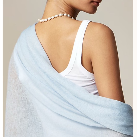Jcrew Oversized featherweight cashmere wrap - Picture 2 of 3